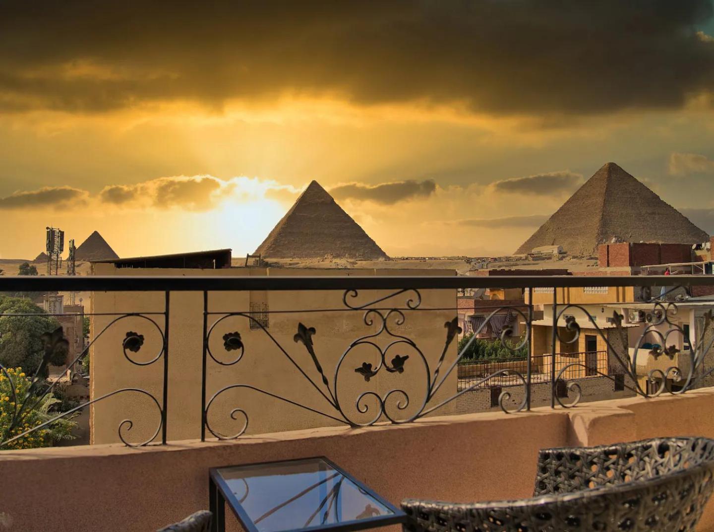 Narmer Pyramids View Kafret el-Gabal 外观 照片